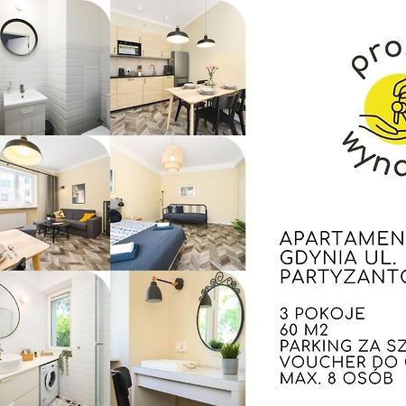 Apartament 109 W Centrum Gdyni Prostywynajem 그디니아 외부 사진